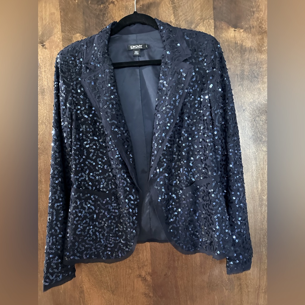 Dkny Sequin Jacket